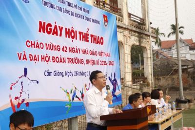 NGÀY HỘI THỂ THAO TẠI TRƯỜNG CAO ĐẲNG DU LỊCH VÀ CÔNG THƯƠNG