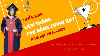 THÔNG BÁO TUYỂN SINH NĂM 2024 - HỆ LIÊN THÔNG