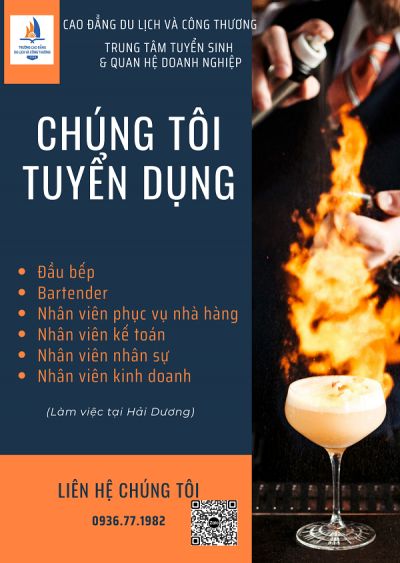 CƠ HỘI VIỆC LÀM CHO CÁC SINH VIÊN KHỐI DU LỊCH VÀ KINH TẾ